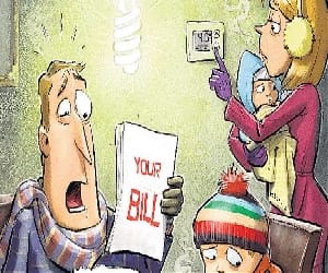 people protest for electricity